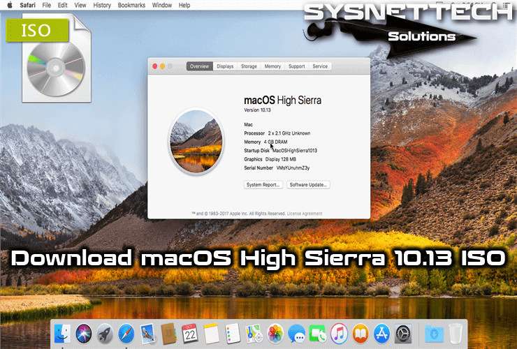 mac os 10.13 download iso 64 bit